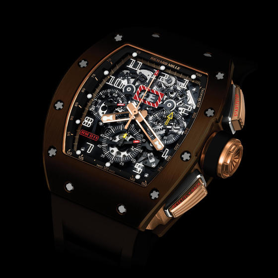 Replica Richard Mille RM 011 BROWN SILICON NITRIDE Watch